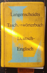 Langenscheidts Taschenworterbuch. Deutsch - Englisch