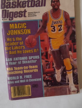 Basketball digest, May 1984, Magic Johnson