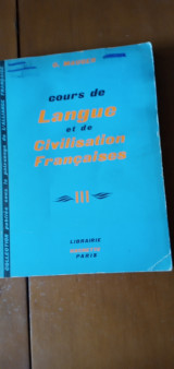 Cours de langue et de civilisation francaises 3