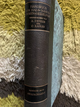 Handbuch der hals-nasen-ohren-heilkunde mit einschluss der grenzgebiete