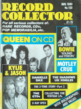 Record collector, Τεύχος 123, Νοέμβριος 1989