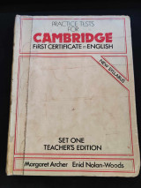 Practice Tests for Cambridge First Certificate in English