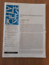 American Society for Aesthetics Newsletter, vol. 29,3 (Winter 2009)