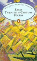Early Twentieth-century Poetry