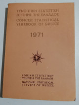 Συνοπτική στατιστική επετηρίς της Ελλάδος 1971