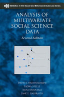 Analysis of Multivariate Social Science Data, Second Edition