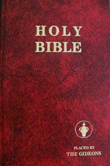 Holy Bible (placed by the Gideons).
