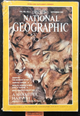National Geographic September 1991 Vol. 180 No.3 Germany, Spiders, Medical donars, Maya art