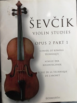 Sevcik violin studies opus 2 part 1