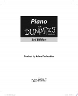 Piano For Dummies, Book + Online Video & Audio Instruction