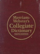 Merriam-Webster's collegiate dictionary