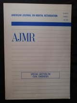 American journal on mental retardation vol 94 number 6