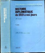 Histoire diplomatique de 1919 à nos jours