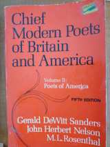 Chief Modern Poets of Britain and America
