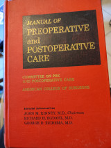 Manual of Preoperative and Postoperative Care