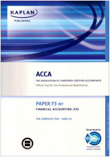 Acca f3 Financial Accounting FA Paper F3