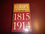 Europe in the Nineteeth Century 1815 1914