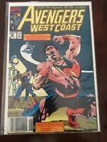 Avengers west coast volume 2 no 78 january 1992
