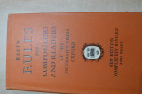 Hart's Rules for Compositors and Readers at the University Press, Oxford