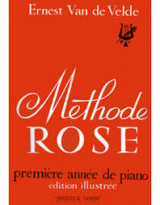 Methode rose premiere annee de piano