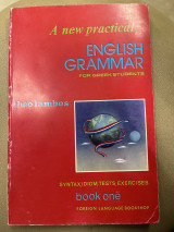 A new practical english grammar book one