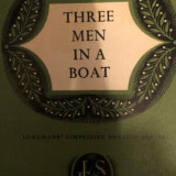 Three men in a boat