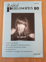 Radical Philosophy, issue 80 (Nov/Dec 1996)