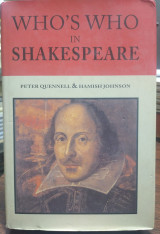 Who's Who in Shakespeare