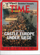 Time Magazine Immigrants Castle Europe Under Siege