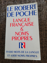 Robert de Poche French Language Proper Nouns (Robert de Poche Langue Francaise des Noms Propres)