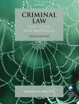 Criminal Law: Text, Cases, and Materials